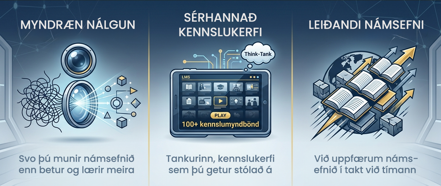Okkar hornsteinar í námnu 3 Stólpar