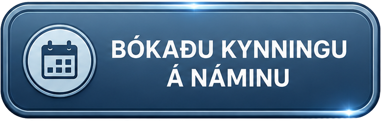 Viltu fá kynningu á náminu Bókaðu kynningu