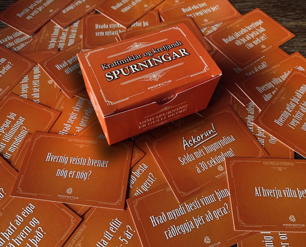 99 Kraftmiklar og krefjandi spurningar