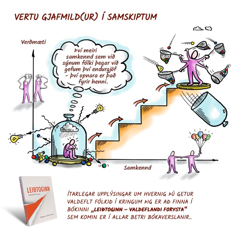 Vertu gjafmild(ur) í samskiptum