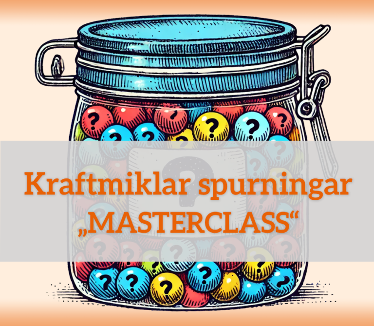 Kraftmiklar spurningar „Masterclass“