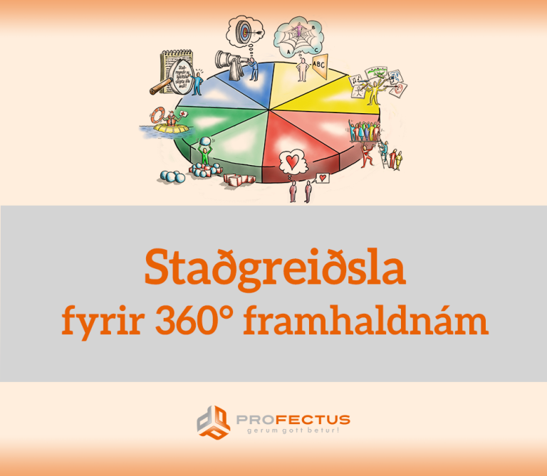 360° framhaldsnám - Staðgreiðsla