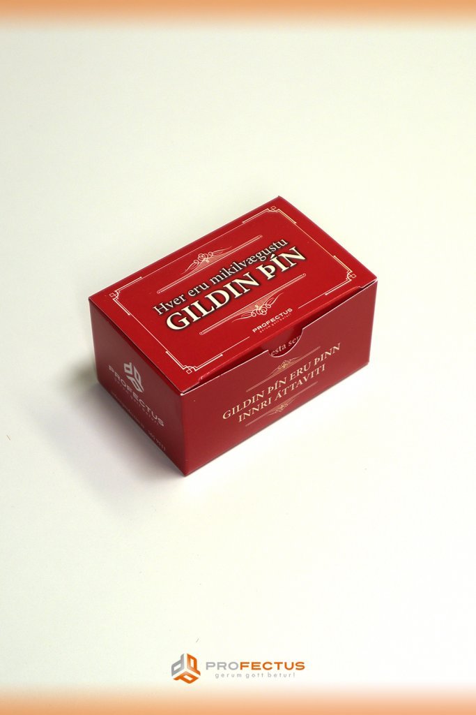 Pakki með Gildaspjöldum